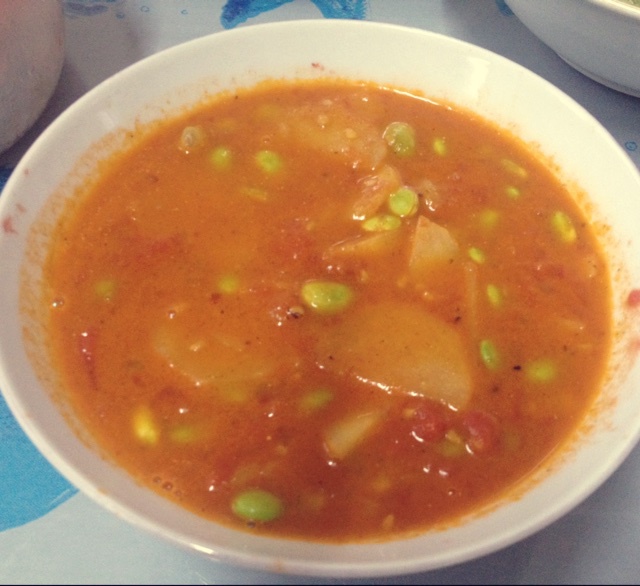 番茄土豆片
