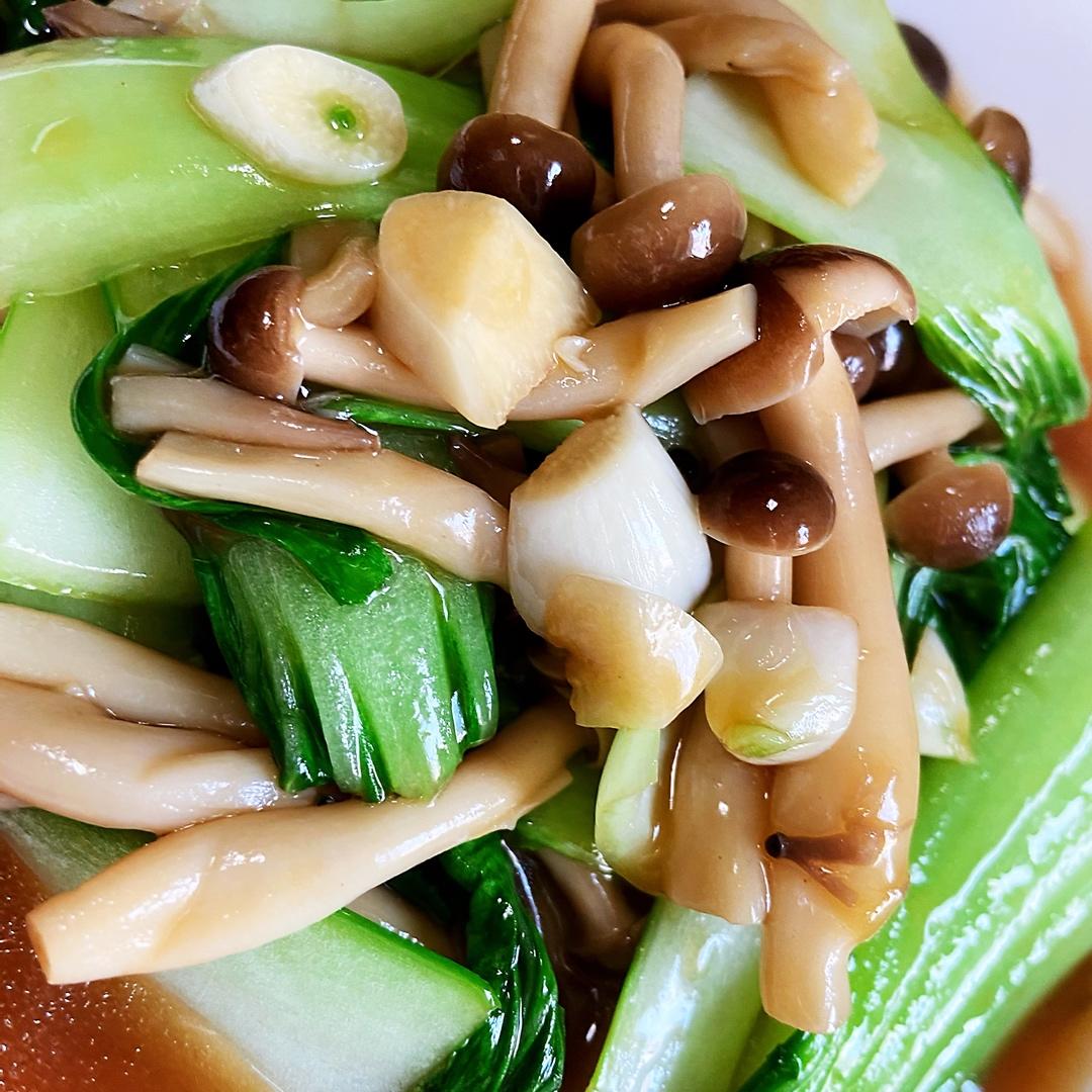 蟹味菇炒青菜