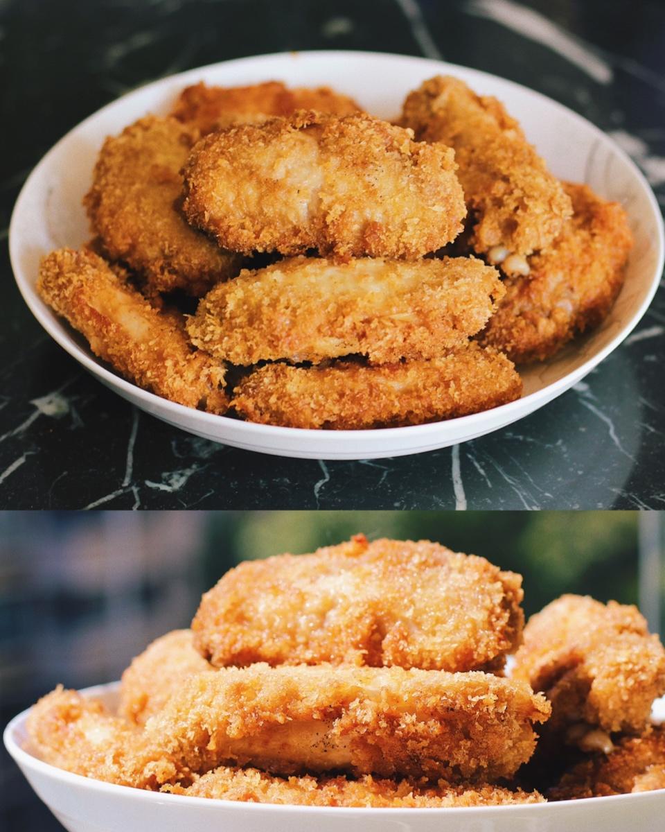 香脆辣味炸鸡翅