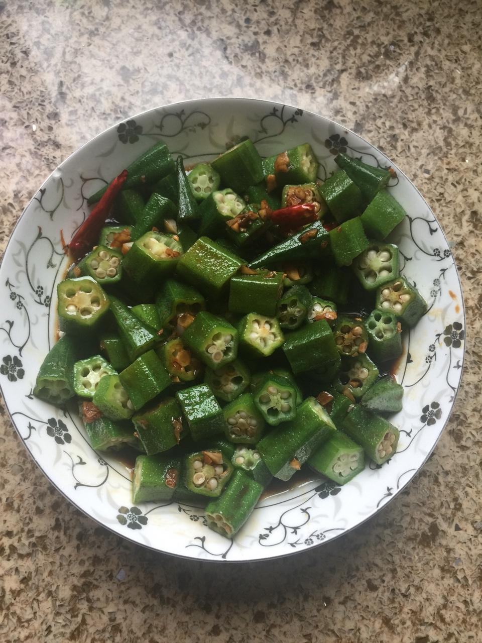 蒜蓉秋葵