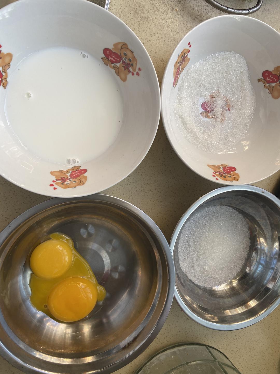 纯奶手撕吐司的做法 步骤1