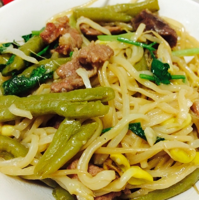 豆角焖面