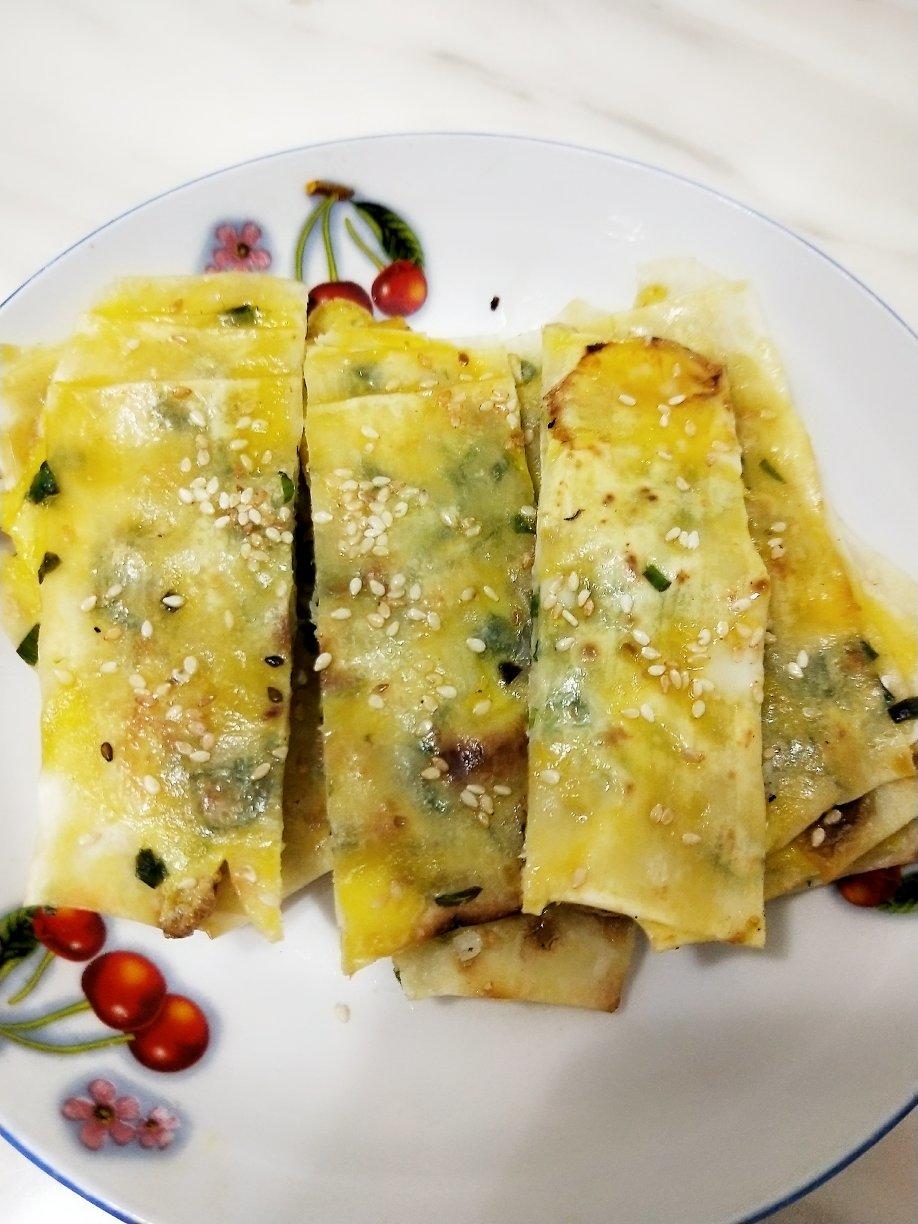 饺子皮葱油饼  宝宝健康食谱