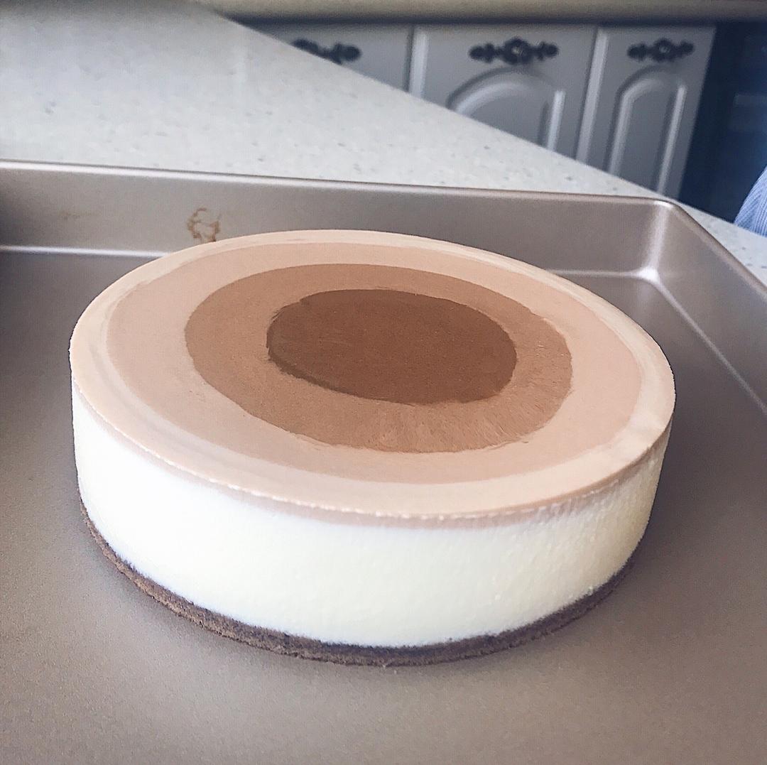 渐变抹茶慕斯蛋糕：我Amanda带着既美又作的抹茶甜点又来了！【曼食慢语】