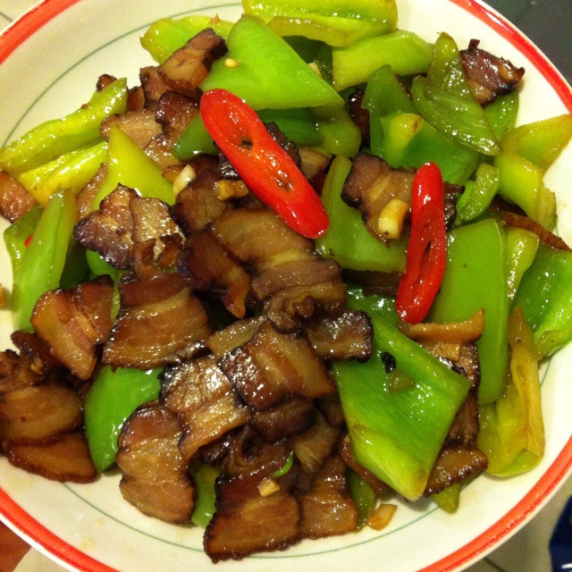 青椒炒腊肉