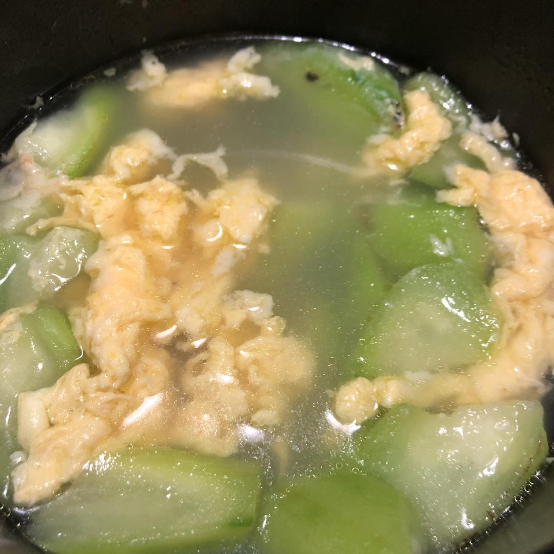 丝瓜蛋汤