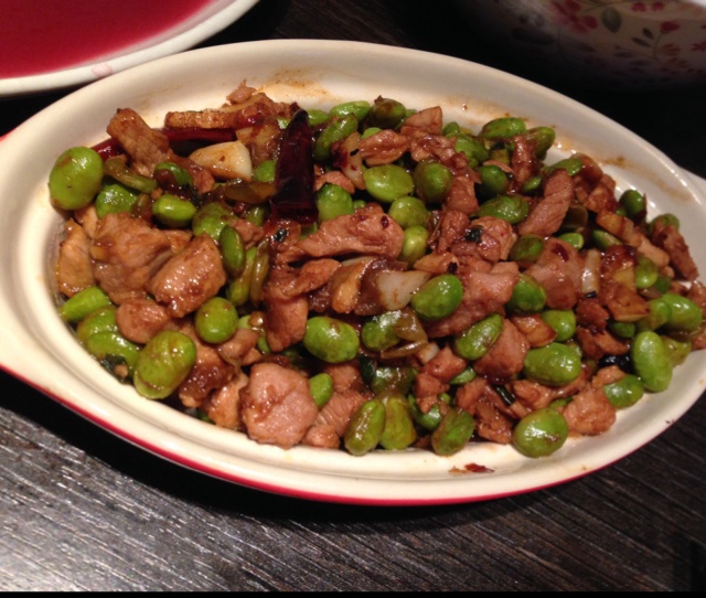 下饭菜 肉末毛豆