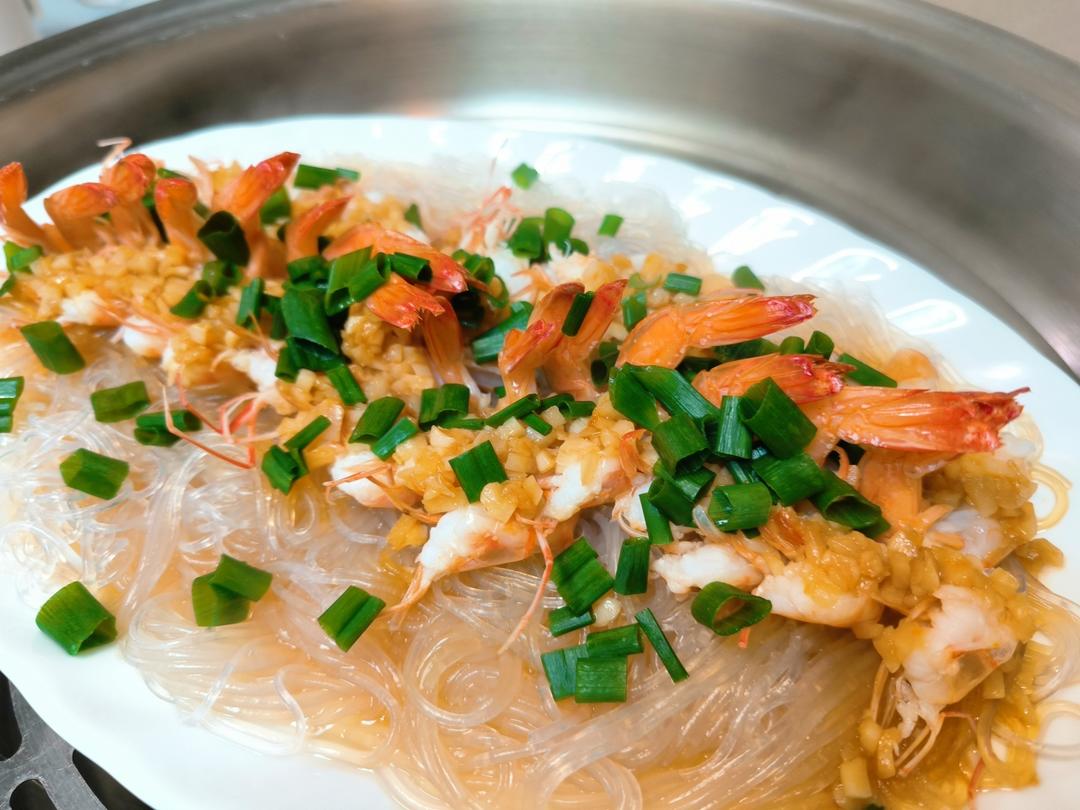 蒜蓉粉丝开背虾