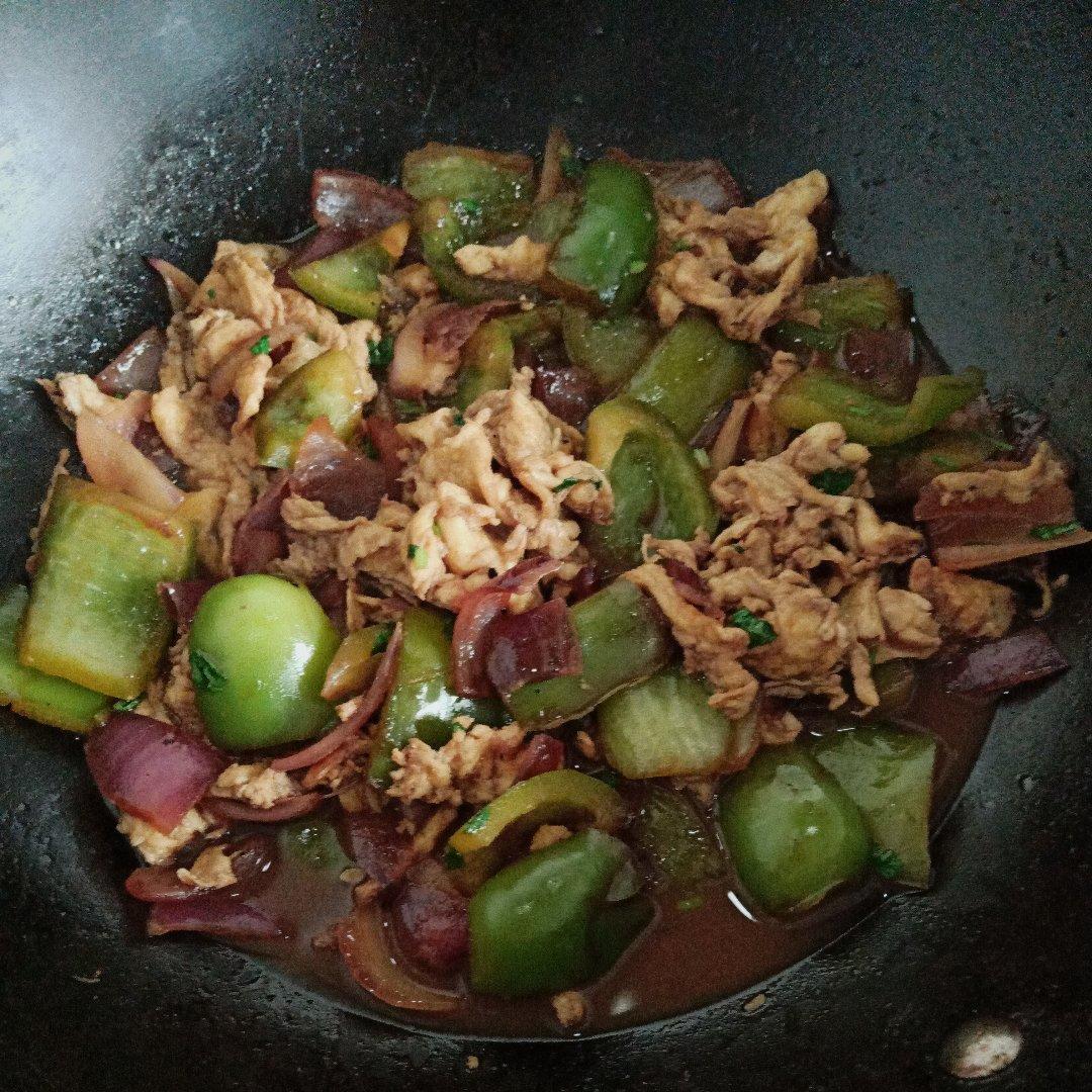 超级好吃的洋葱炒鸡蛋