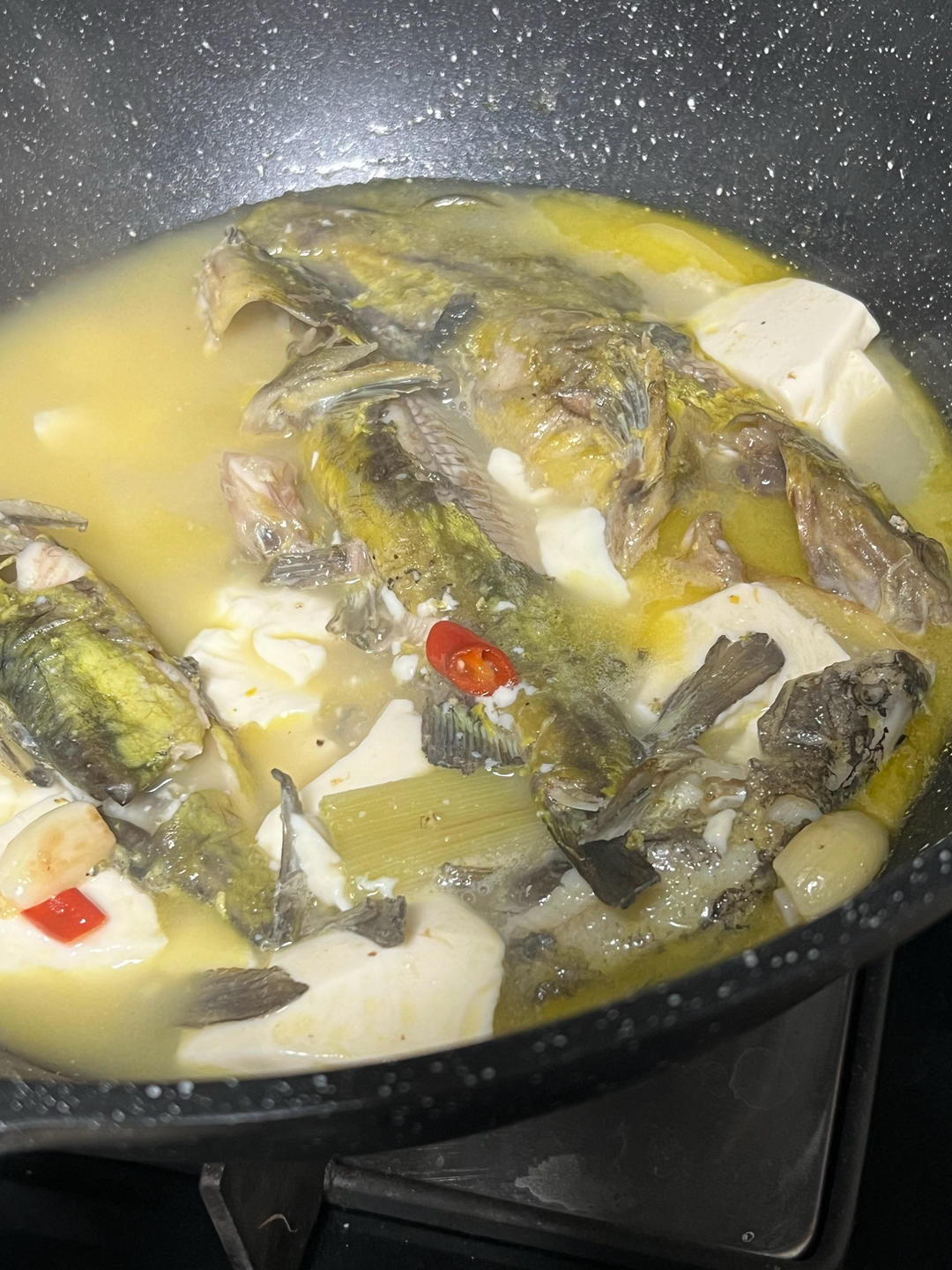 黄骨鱼炖豆腐——简单美味