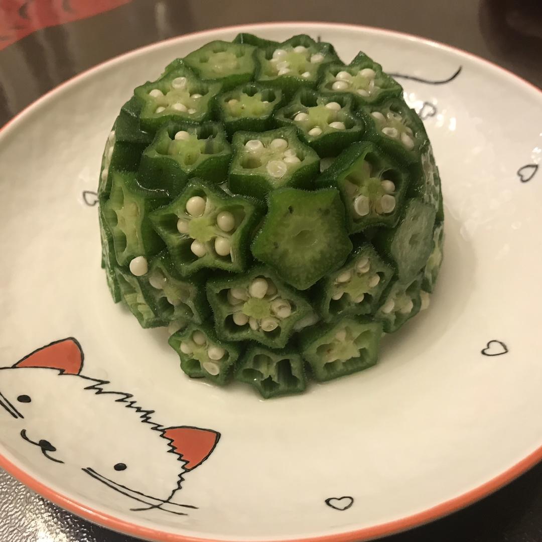 土豆泥秋葵