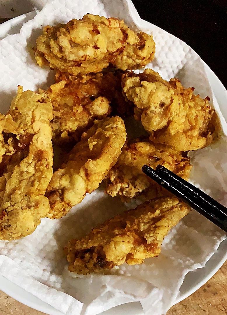 韩式蒜香炸鸡翅