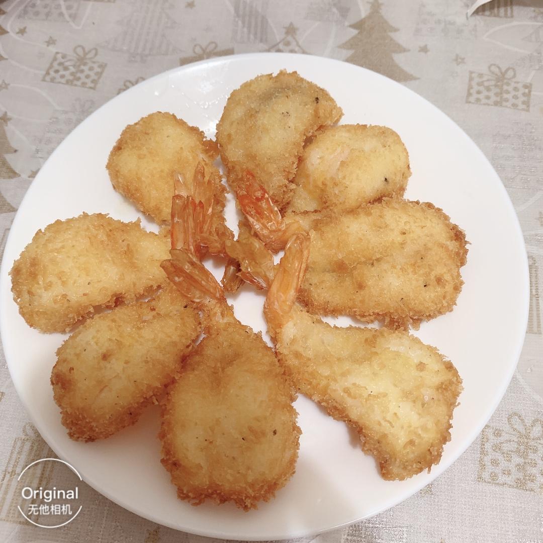 面包糠炸虾