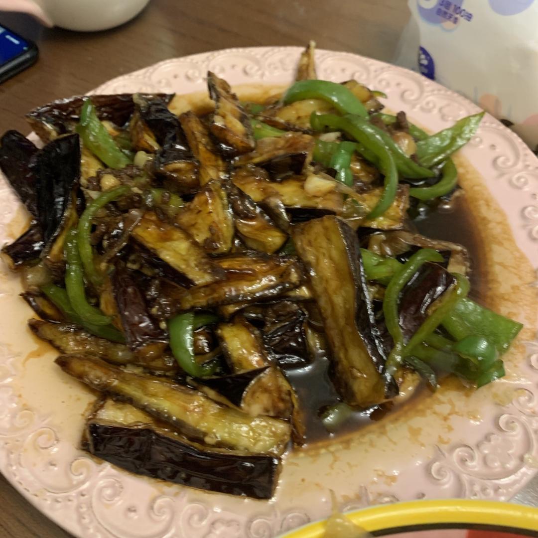 鱼香茄条（超级简单）