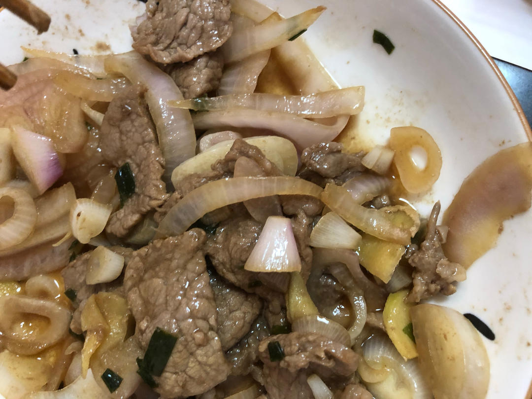 洋葱蚝油牛肉