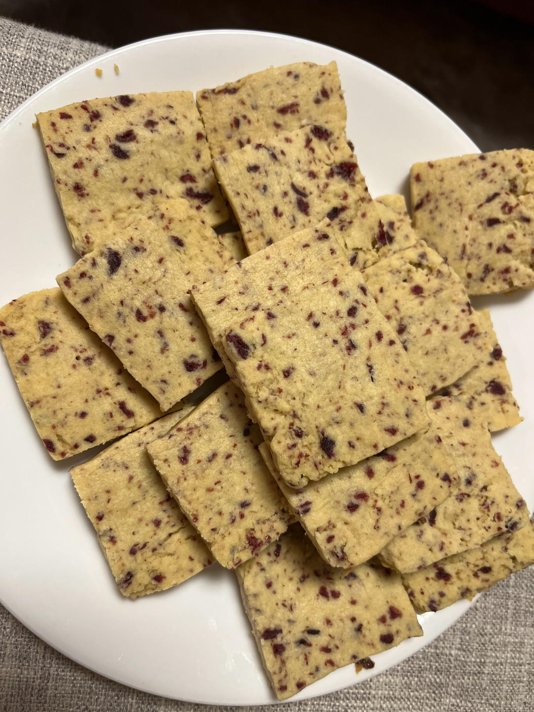 酥到骨子里蔓越梅饼干