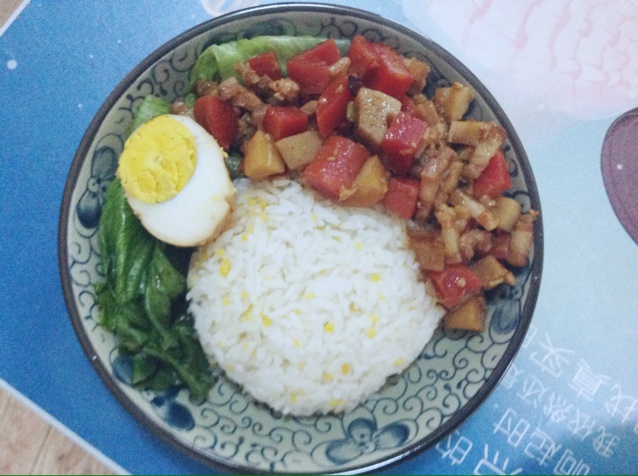 台式卤肉饭