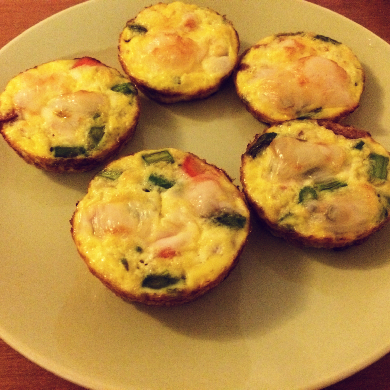 鸡蛋蔬菜麦芬 Low Carb Egg Muffin (Paleo+Gluten Free)