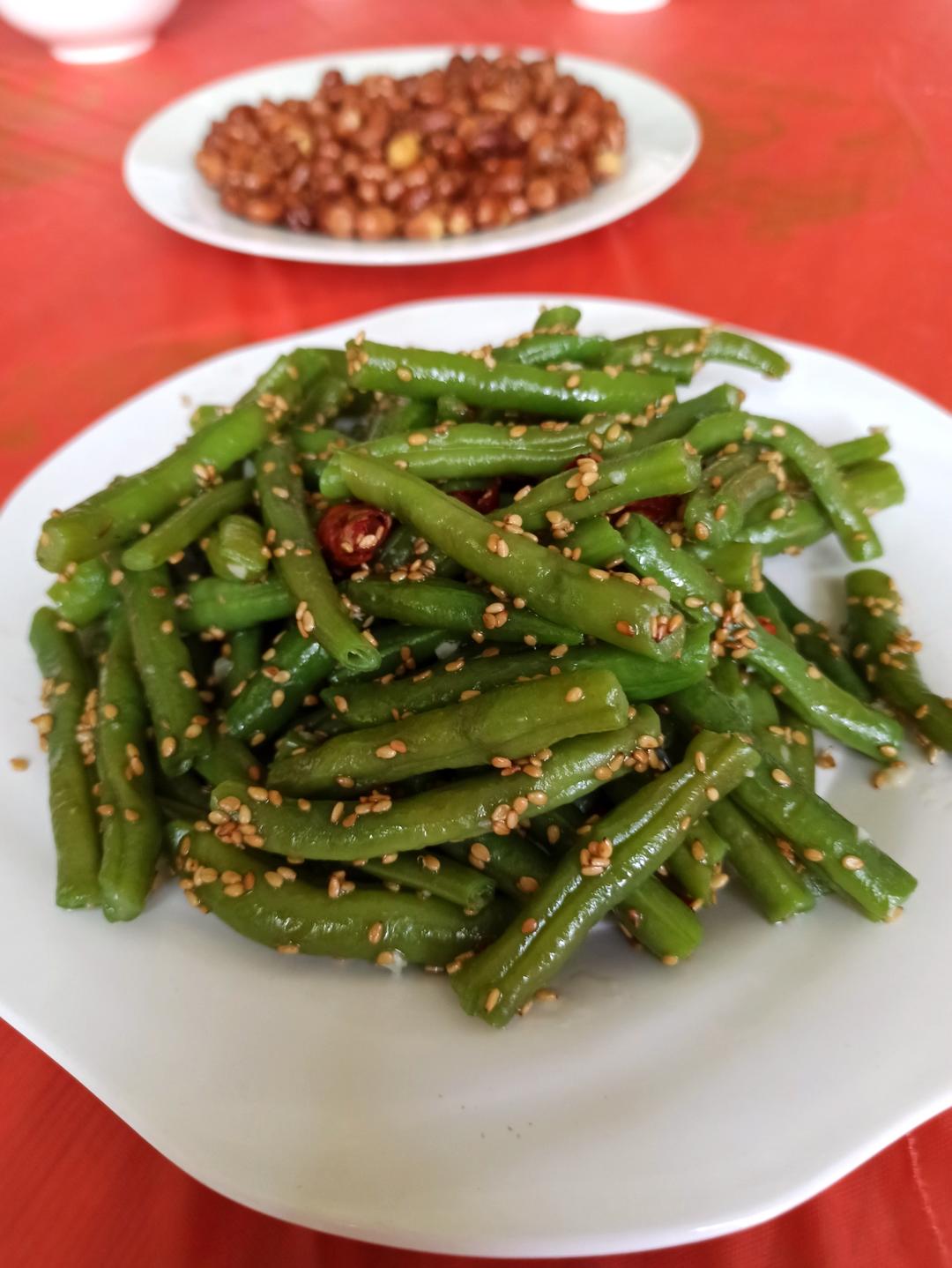 豆角芥末芝麻沙拉