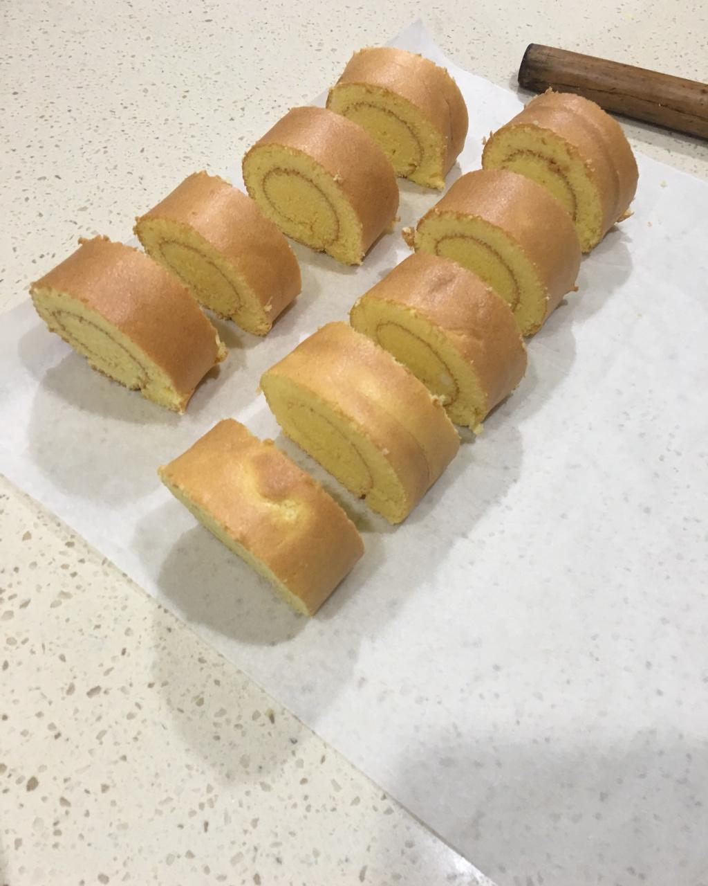 原味蛋糕卷