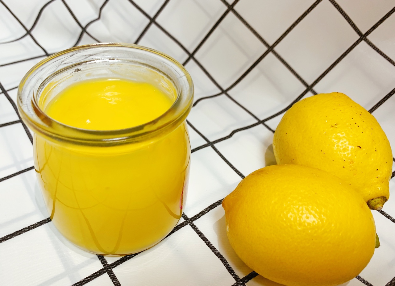 最简单的柠檬酱（无油无水）
