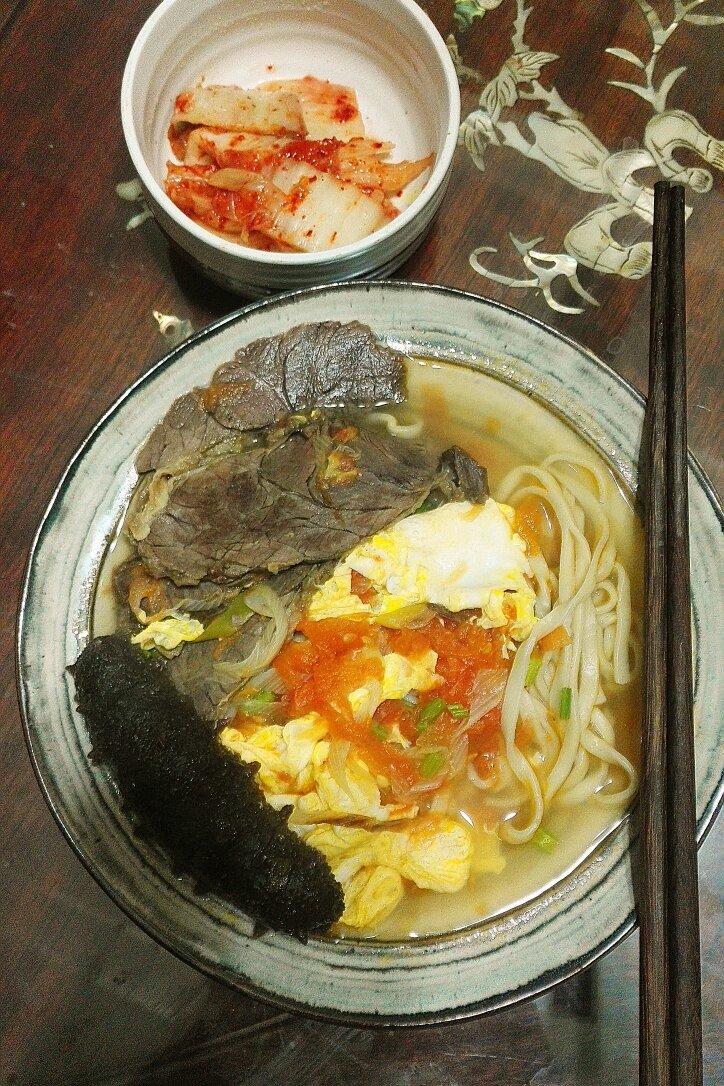 西红柿鸡蛋面