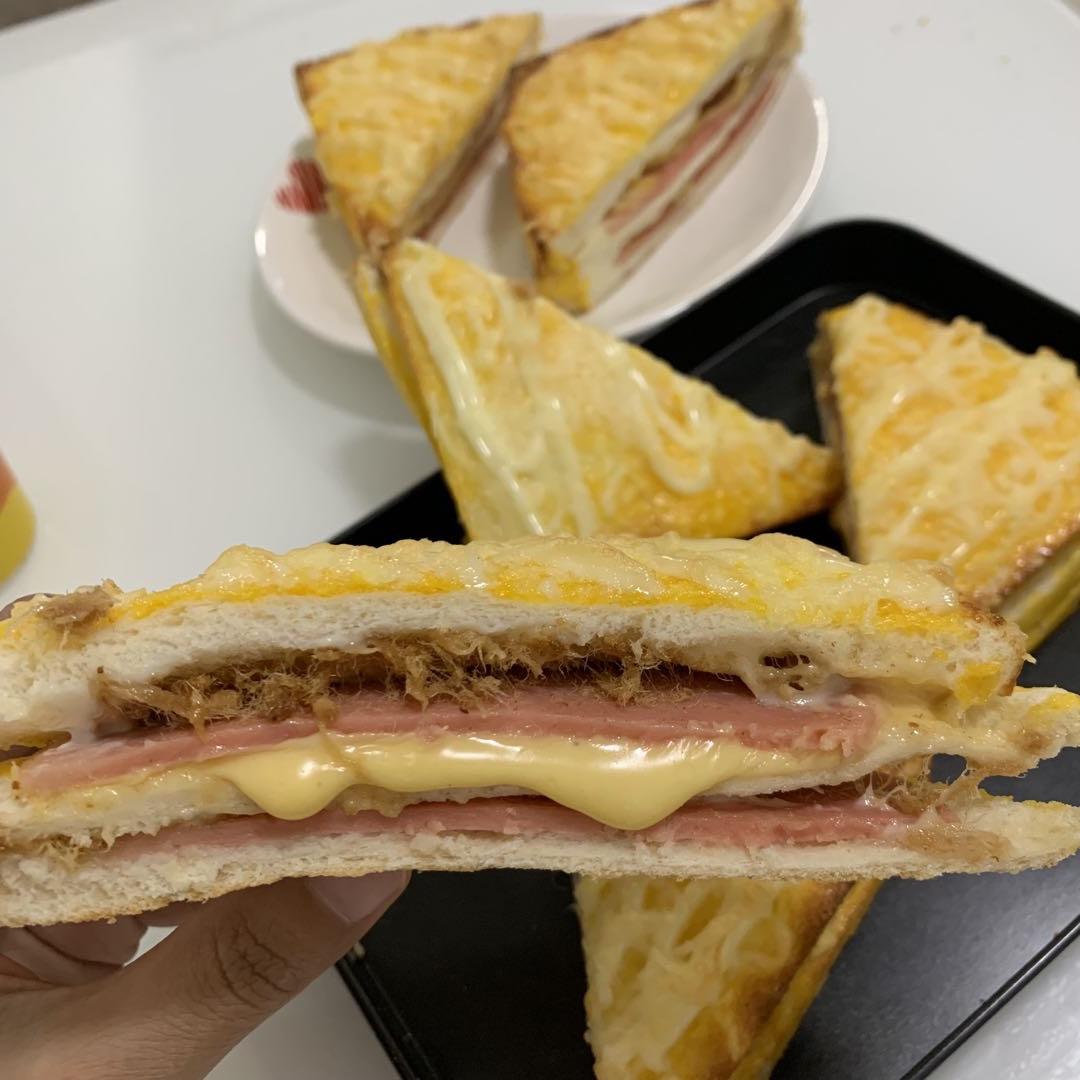 超级好吃的黄金三明治🥪