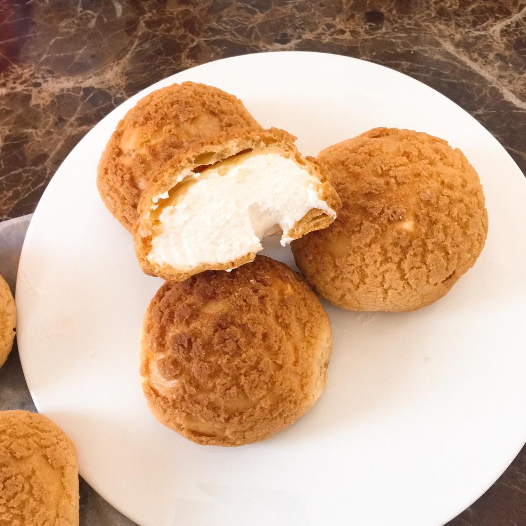 十分美味的酥皮泡芙