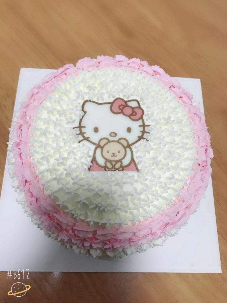 生日蛋糕&白色情人节｛HelloKitty凯蒂猫蛋糕｝