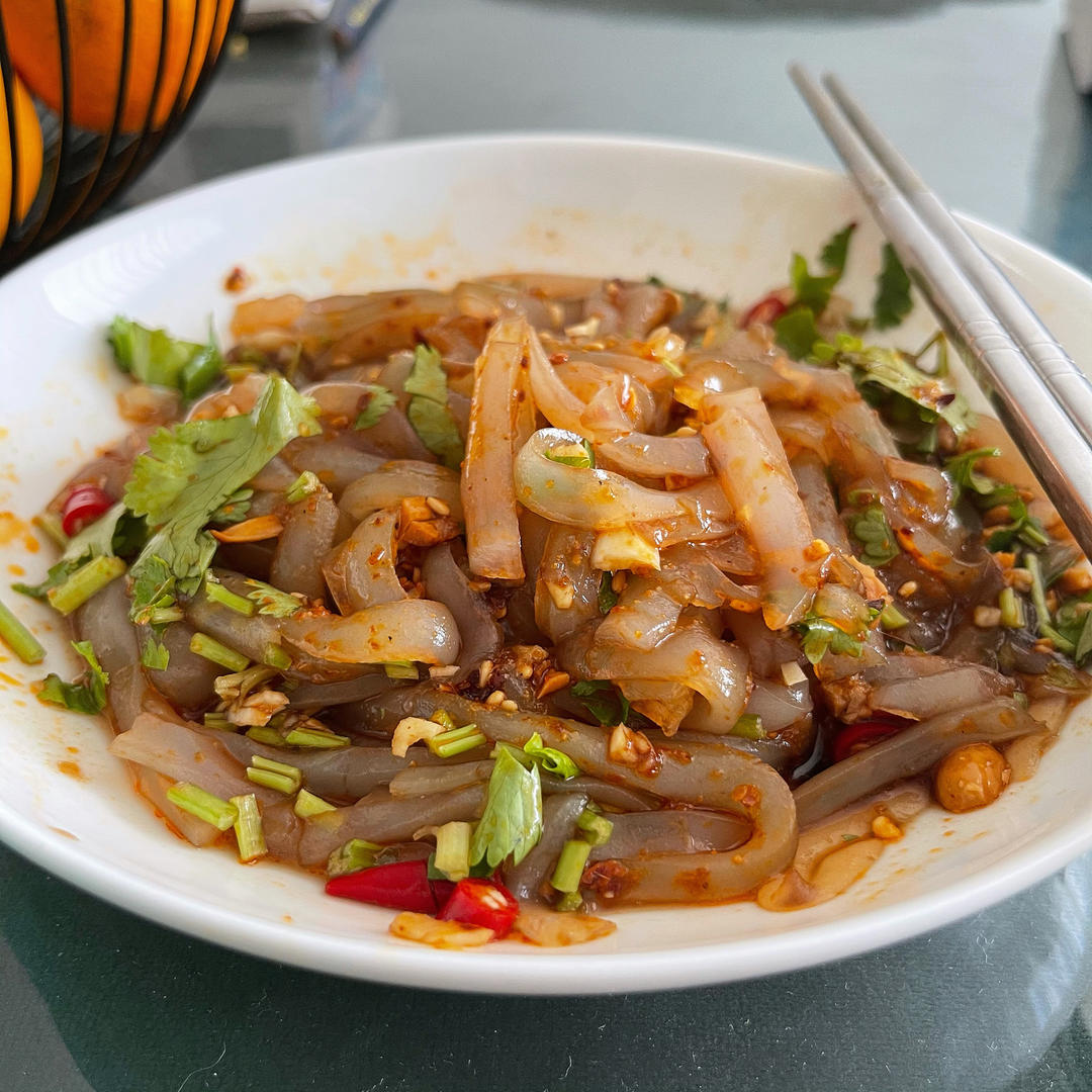 自制凉粉(豌豆淀粉)