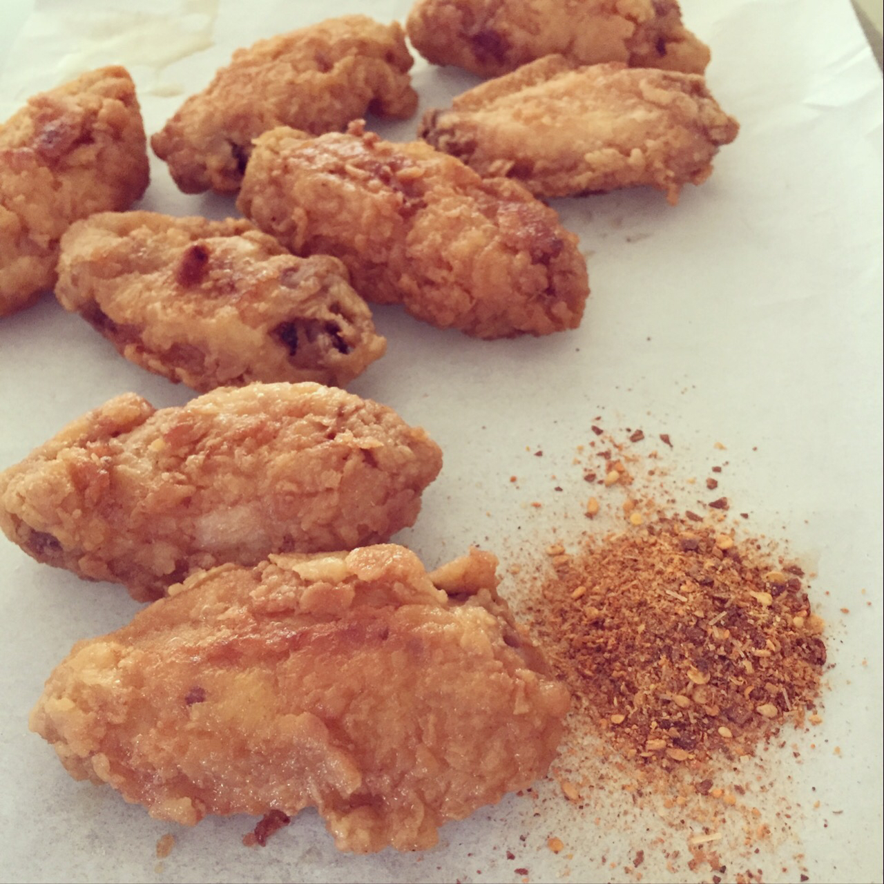 肯德基香辣鸡翅