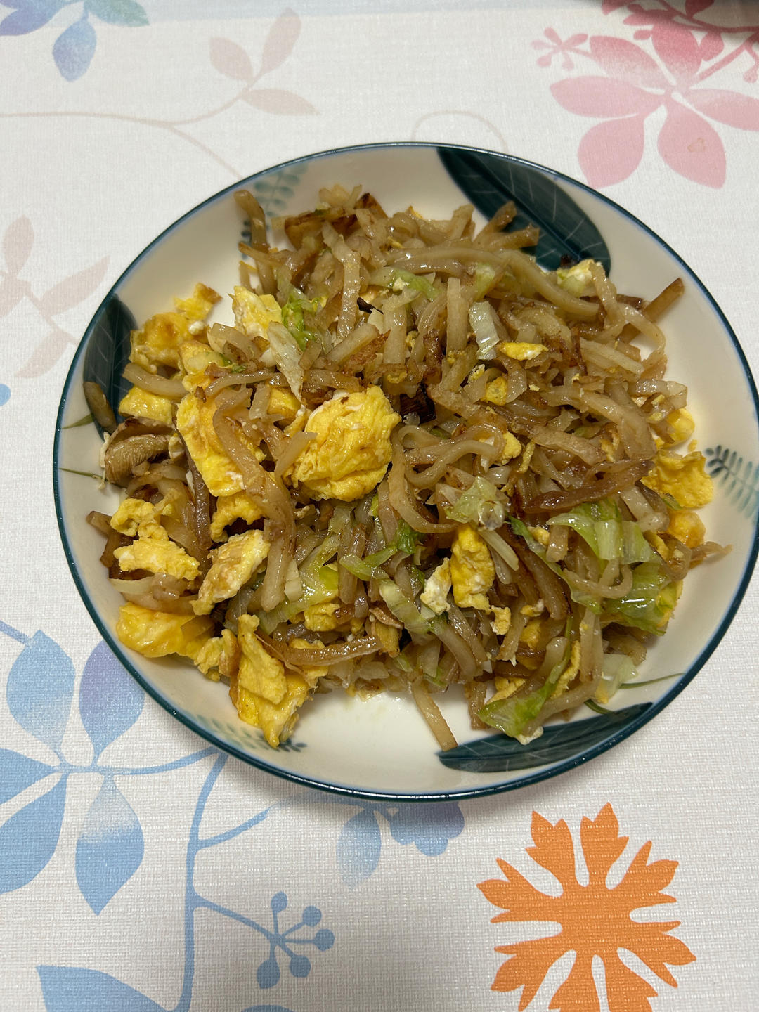 鸡蛋炒饼