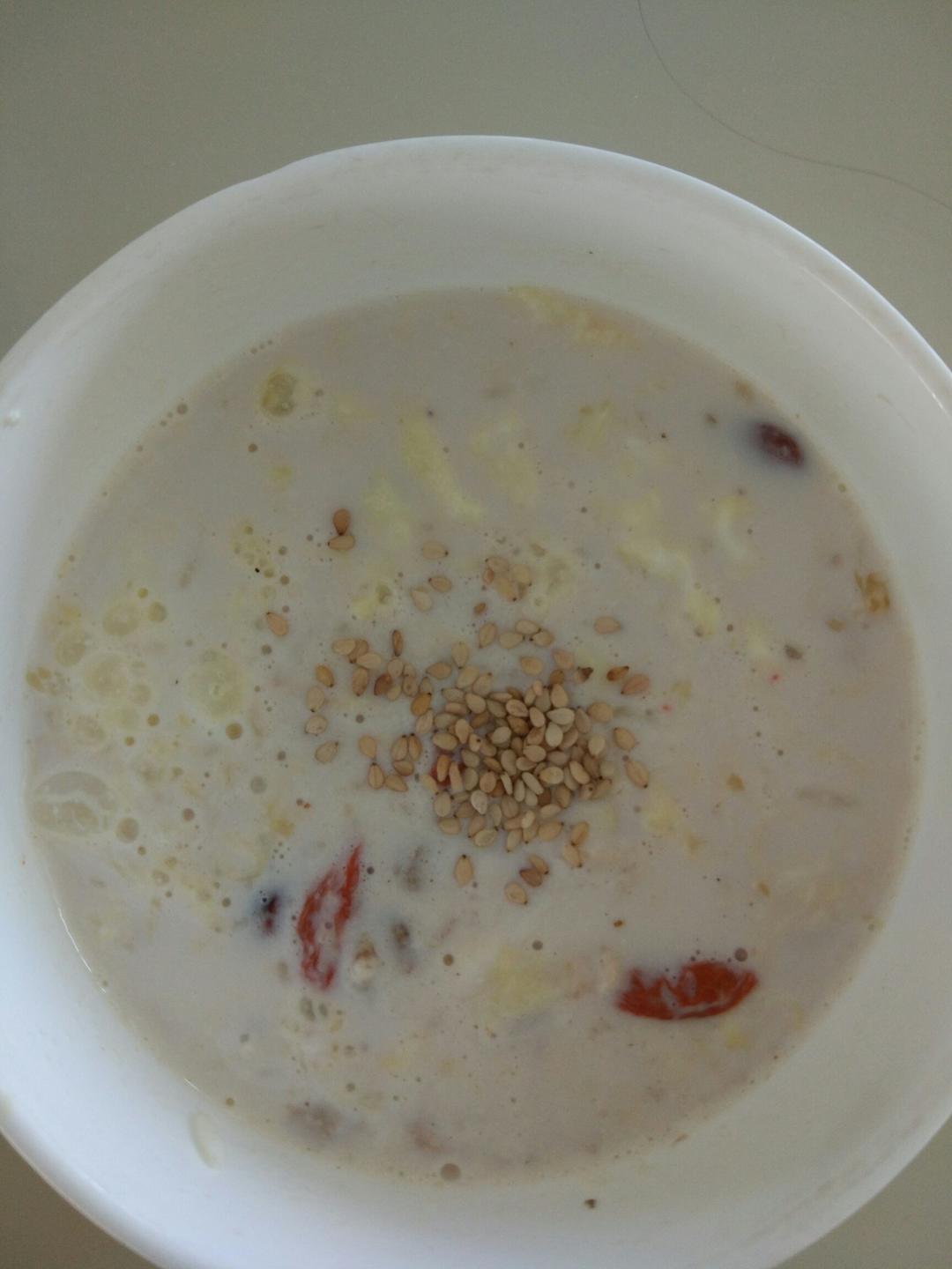 牛奶鸡蛋醪糟