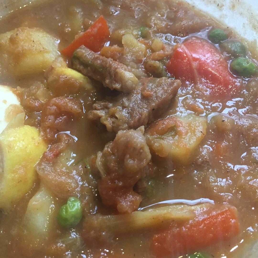 土豆炖牛肉