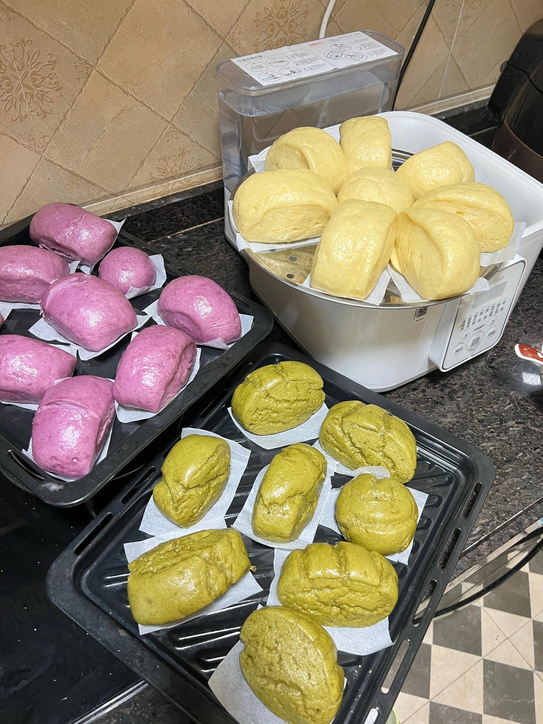 紫薯馒头