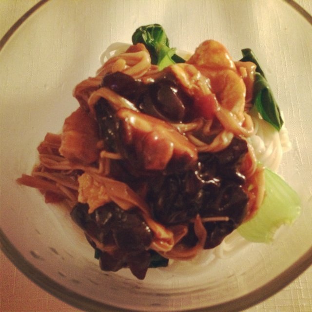 京味儿木须打卤面