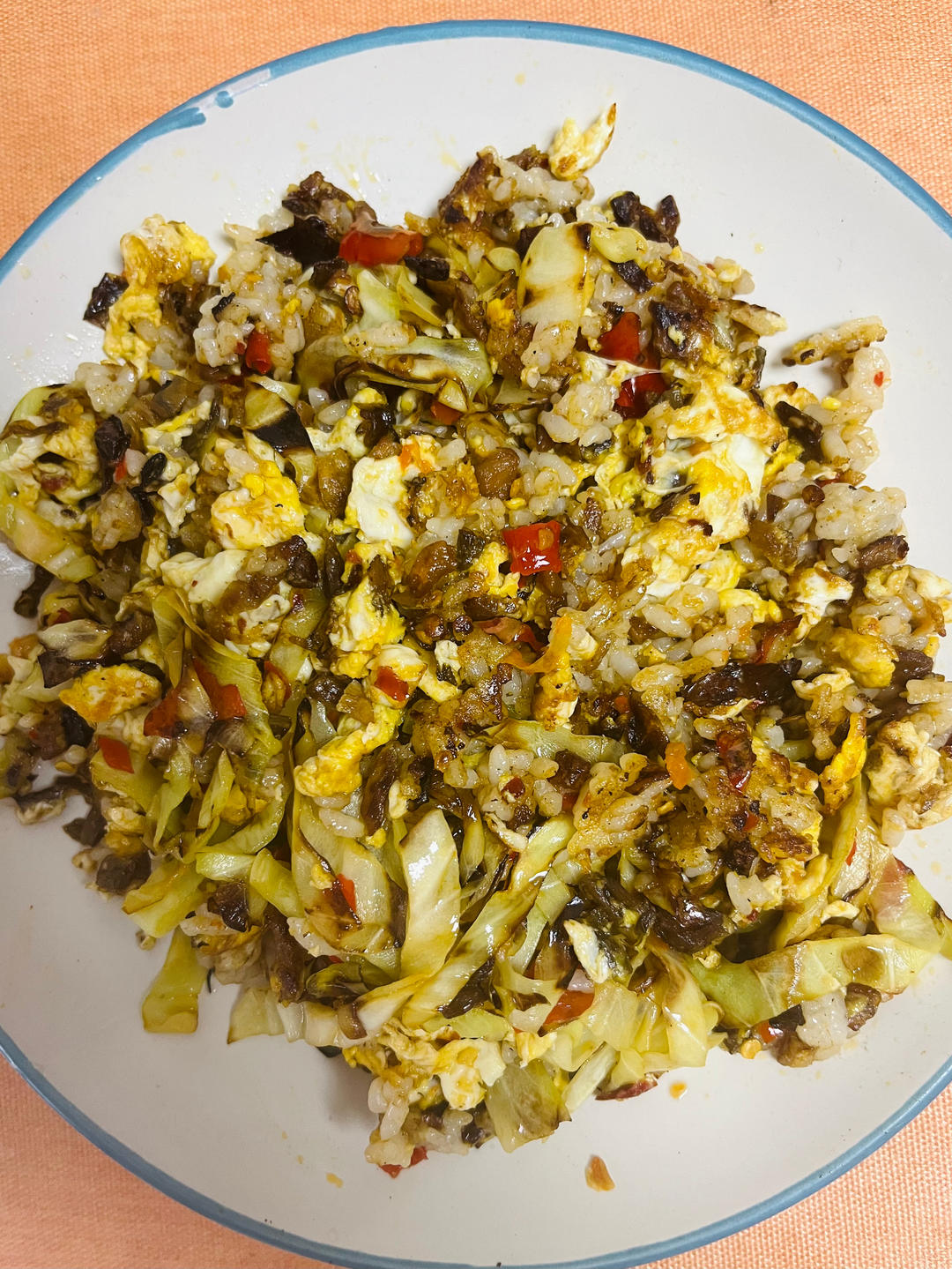 鸡蛋炒外婆菜(下饭菜)