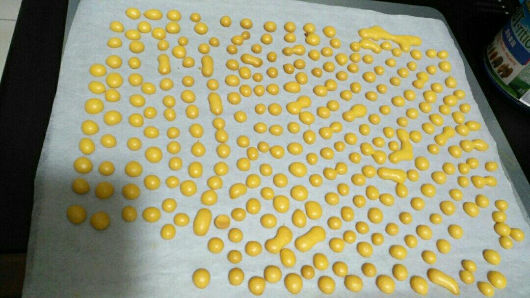 入口即化的无添加蛋黄溶豆