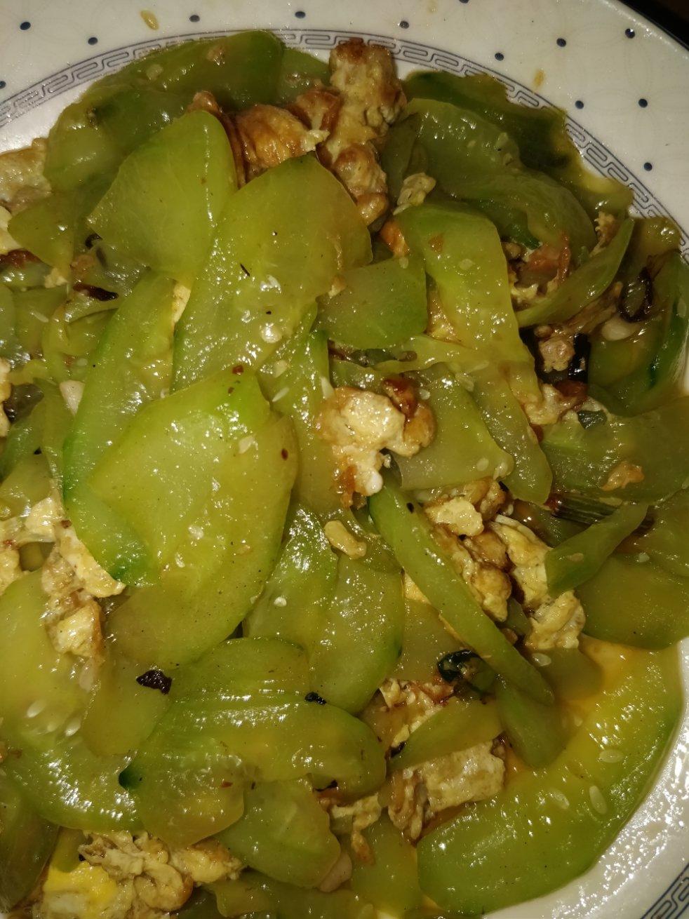 黄瓜炒鸡蛋