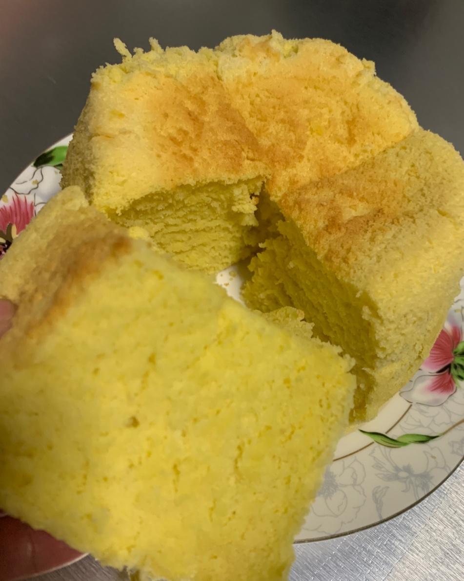 蒸玉米粉蛋糕
