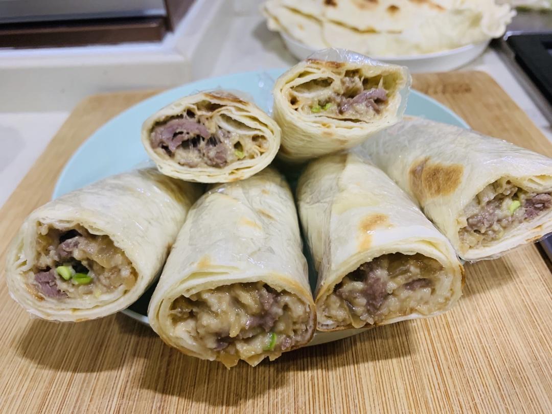 ‼️喷香好吃到捶地---超简单墨西哥芝士牛肉卷