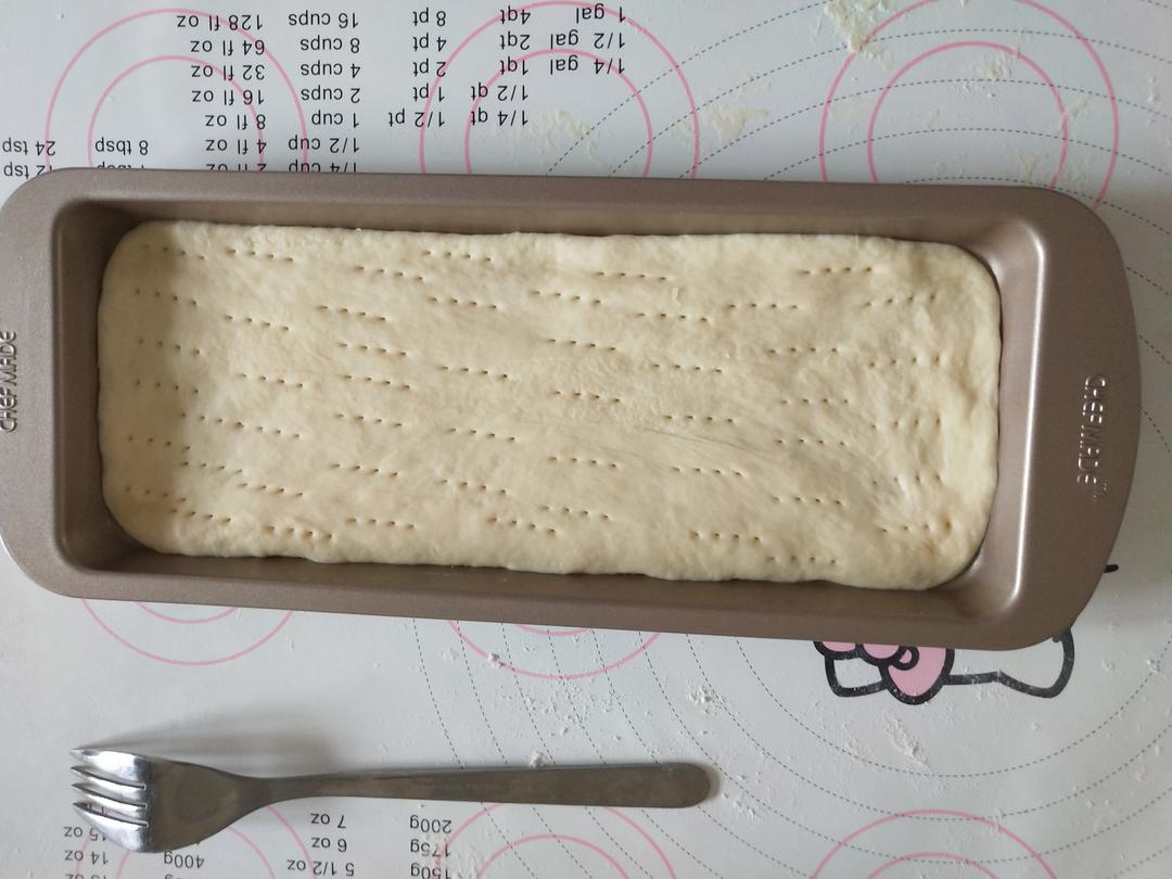 纯奶手撕吐司的做法 步骤1