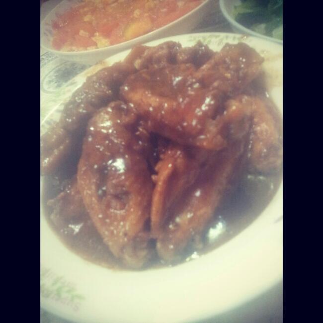 焖鸡翅