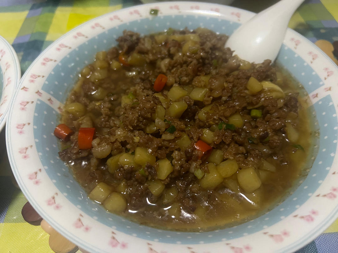 超级下饭肉沫土豆