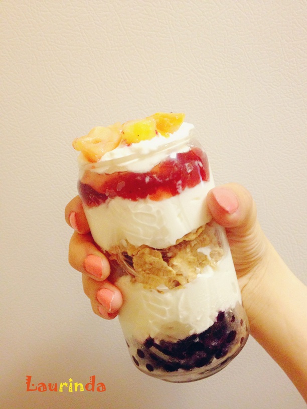酒酿酸奶parfait