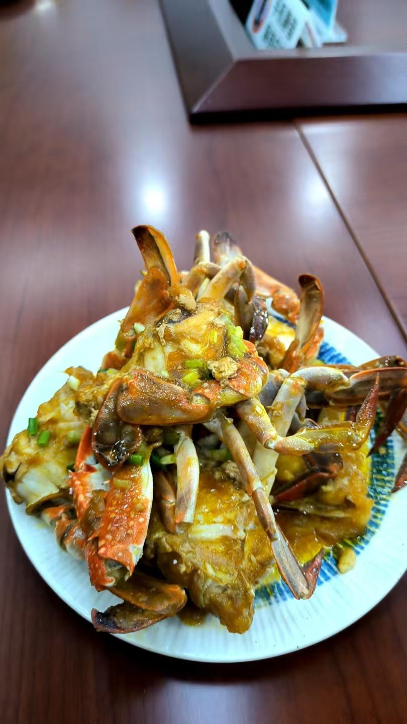 香爆梭子蟹