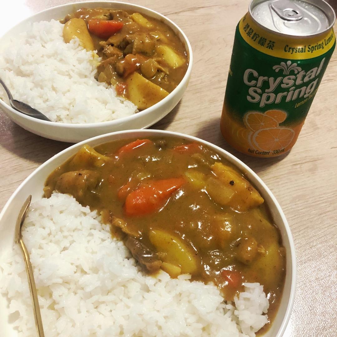 咖喱鸡块