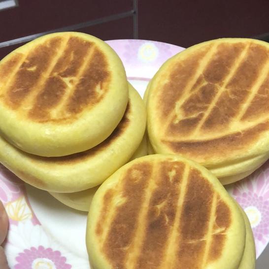 堂妈小厨——发面南瓜饼