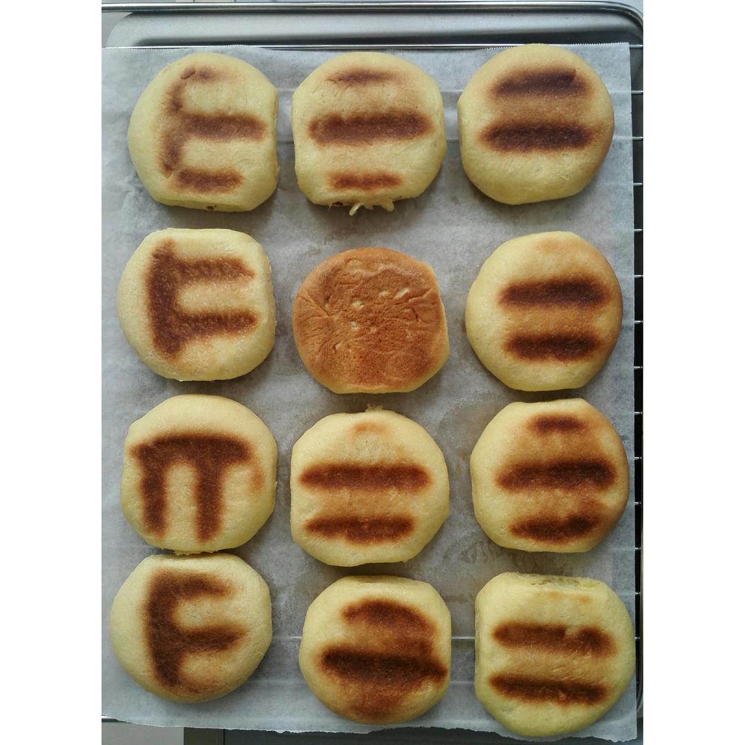 拯救放错面粉的面包面团---奶香小饼