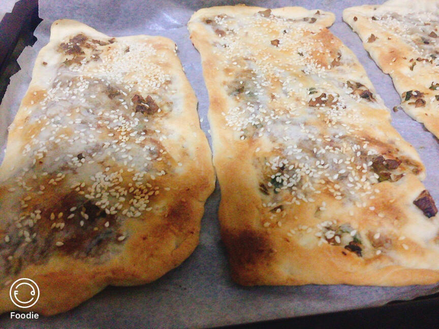 榨菜鲜肉锅盔（发面、死面通用）